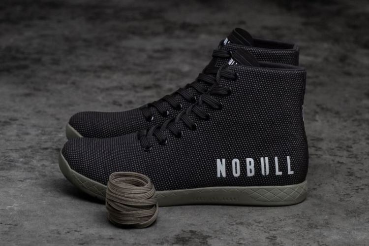 NOBULL WOMEN'S SNEAKERS HIGH-TOP BLACK IVY TRAINER - Click Image to Close
