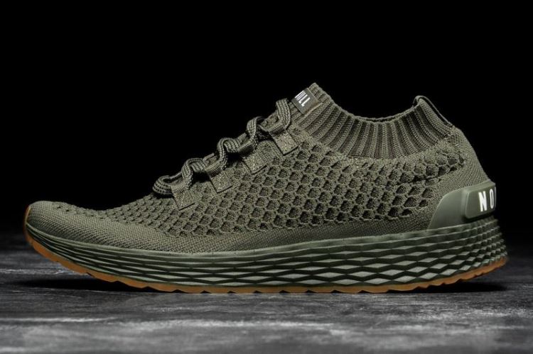 NOBULL WOMEN'S SNEAKERS ARMY KNIT RUNNER - Click Image to Close