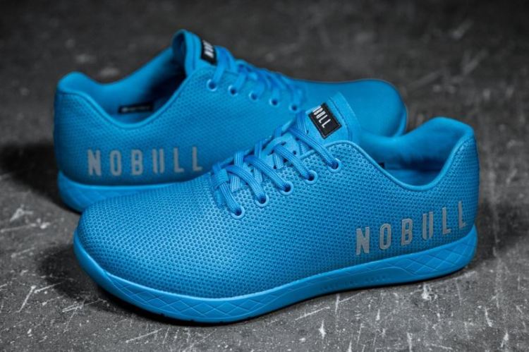 NOBULL WOMEN'S SNEAKERS BRIGHT BLUE TRAINER - Click Image to Close