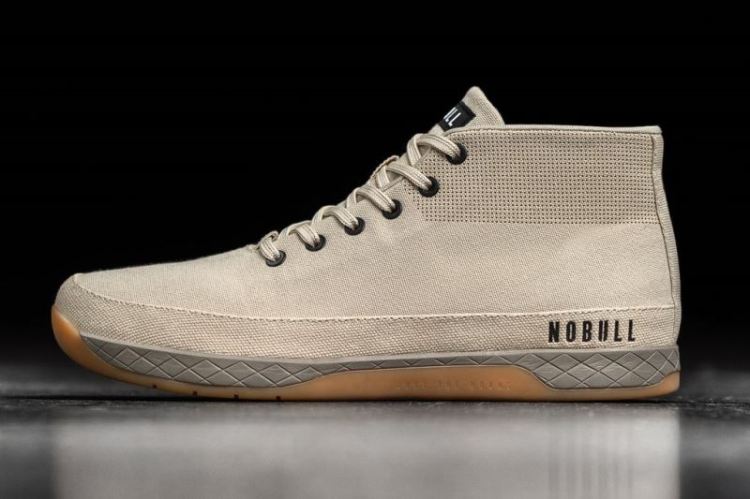 NOBULL MEN'S SNEAKERS DESERT CANVAS MID TRAINER - Click Image to Close