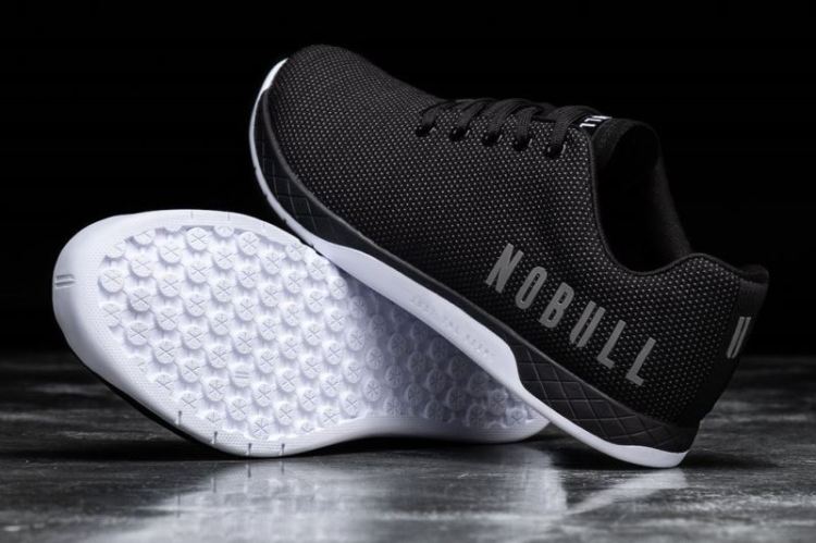 NOBULL MEN'S SNEAKERS BLACK AND WHITE TRAINER - Click Image to Close