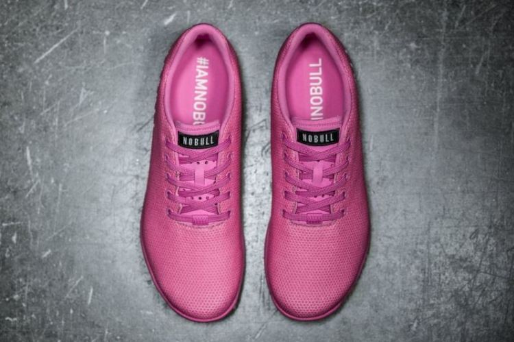 NOBULL MEN'S SNEAKERS BRIGHT PINK TRAINER - Click Image to Close