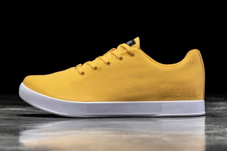NOBULL MEN'S SNEAKERS CANARY CANVAS TRAINER