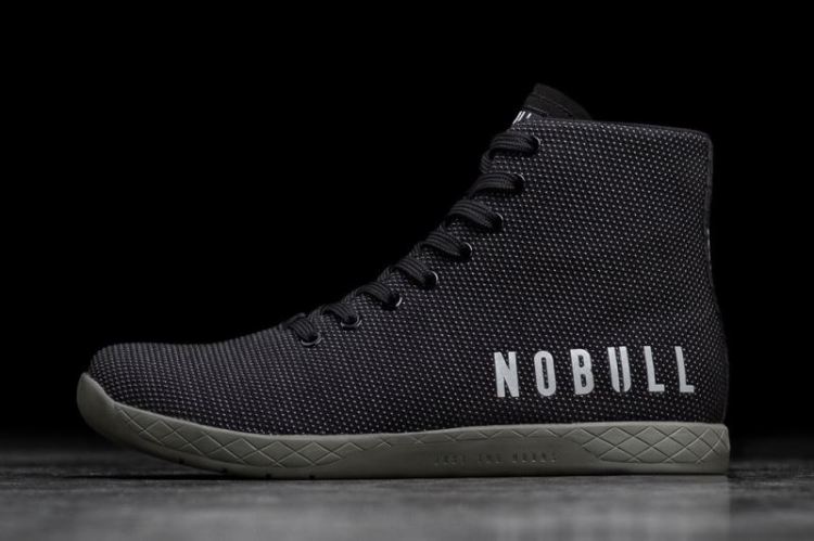 NOBULL MEN'S SNEAKERS HIGH-TOP BLACK IVY TRAINER - Click Image to Close