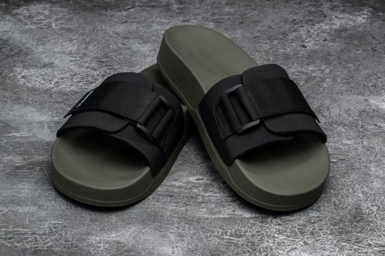 NOBULL WOMEN'S SNEAKERS BLACK IVY ADJUSTABLE SLIDE - Click Image to Close