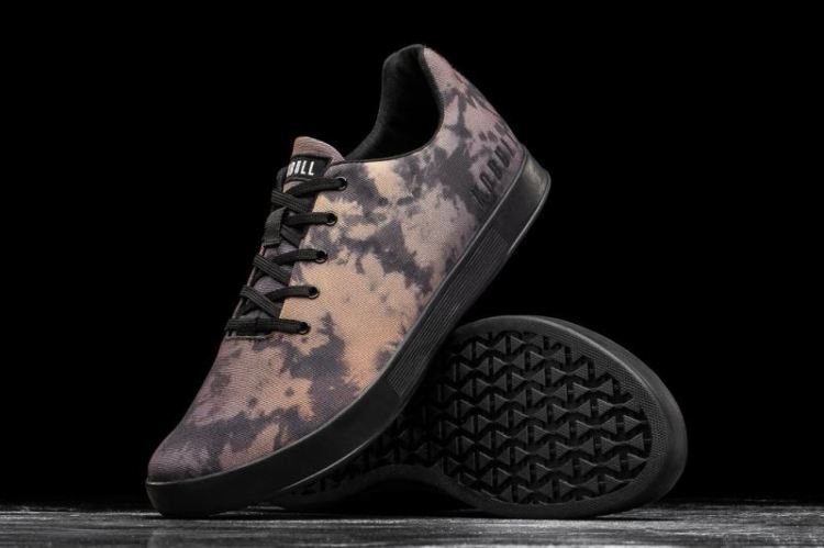 NOBULL MEN'S SNEAKERS TOFFEE TIE-DYE CANVAS TRAINER - Click Image to Close