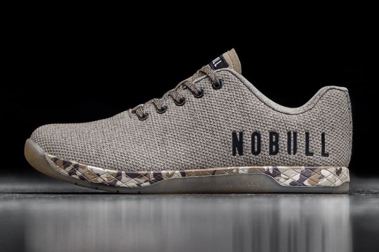NOBULL MEN'S SNEAKERS EARTH HEATHER TRAINER - Click Image to Close