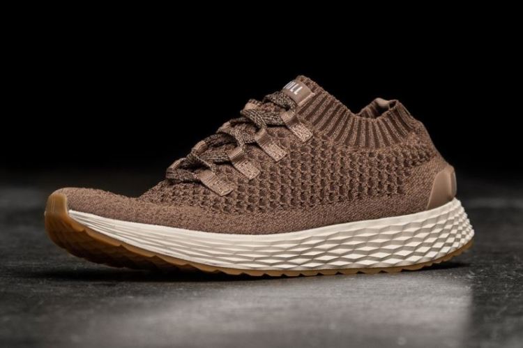 NOBULL MEN'S SNEAKERS ESPRESSO KNIT RUNNER - Click Image to Close