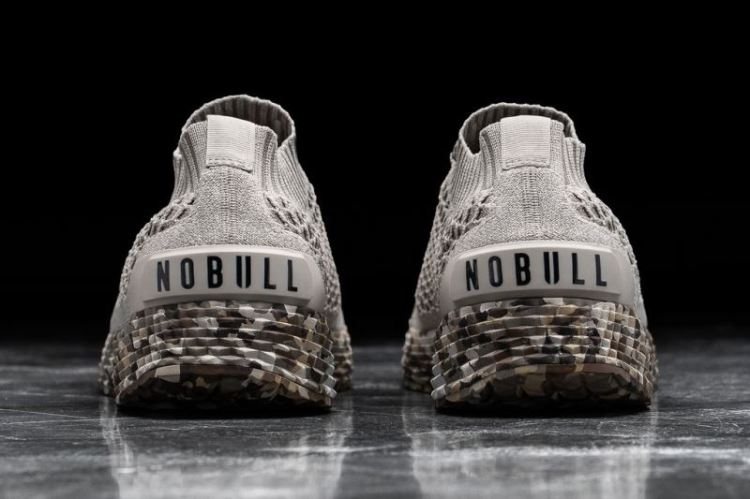 NOBULL MEN'S SNEAKERS WILD SAND KNIT RUNNER - Click Image to Close