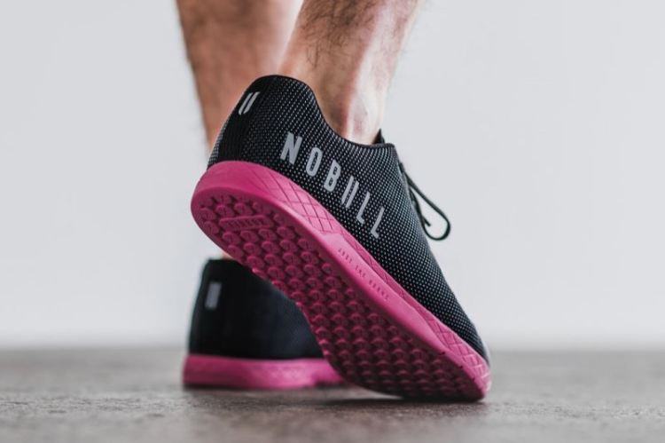 NOBULL MEN'S SNEAKERS BLACK BERRY TRAINER - Click Image to Close