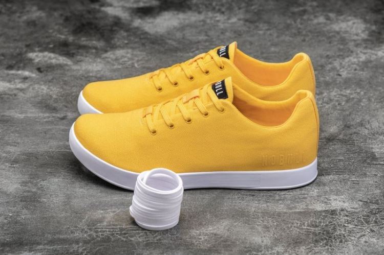 NOBULL WOMEN'S SNEAKERS CANARY CANVAS TRAINER - Click Image to Close