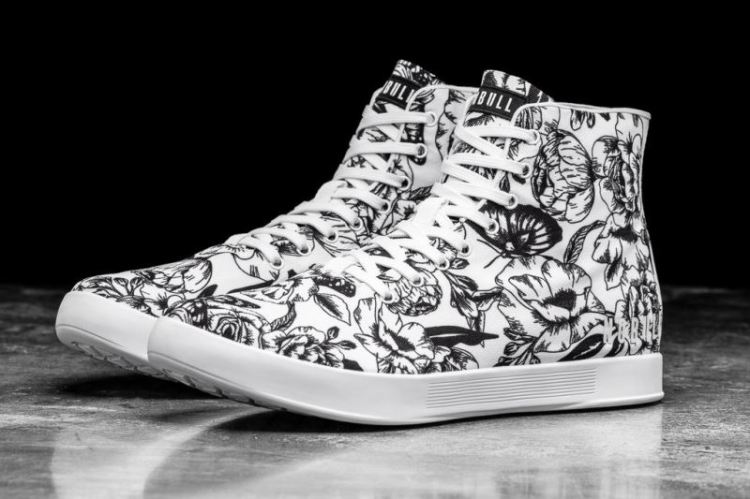 NOBULL MEN'S SNEAKERS HIGH-TOP BUTTERFLY CANVAS TRAINER