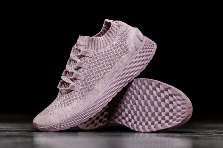 NOBULL WOMEN'S SNEAKERS LILAC KNIT RUNNER - Click Image to Close