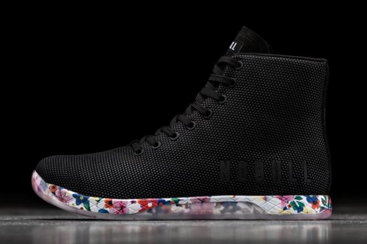 NOBULL MEN'S SNEAKERS HIGH-TOP BLACK DAISY TRAINER - Click Image to Close