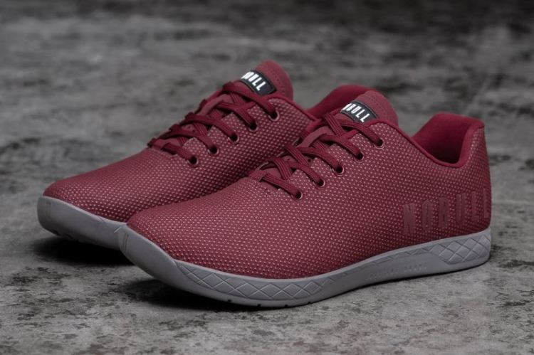 NOBULL MEN'S SNEAKERS CABERNET GREY TRAINER - Click Image to Close