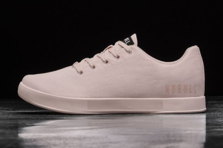 NOBULL WOMEN'S SNEAKERS BLUSH CANVAS TRAINER - Click Image to Close