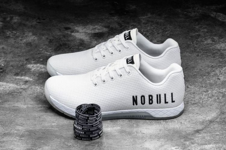 NOBULL WOMEN'S SNEAKERS CROSSFIT WHITE TRAINER - Click Image to Close