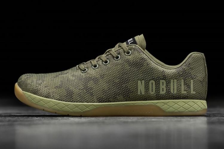 NOBULL WOMEN'S SNEAKERS MOSS CAMO TRAINER - Click Image to Close