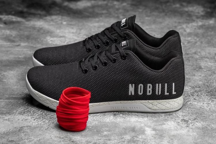 NOBULL WOMEN'S SNEAKERS BLACK ARCTIC SPECKLE TRAINER - Click Image to Close