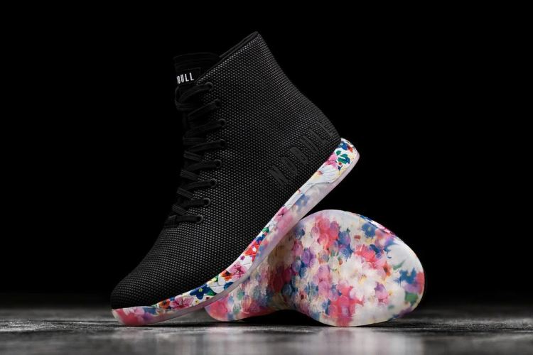 NOBULL HIGH-TOP BLACK DAISY TRAINER (WOMEN'S) - Click Image to Close